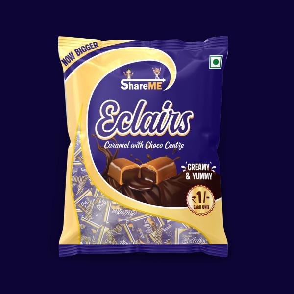 ShareMe Eclairs Caramel with Choco Centre
